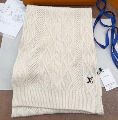 Monogram Luxury Cashmere Scarf