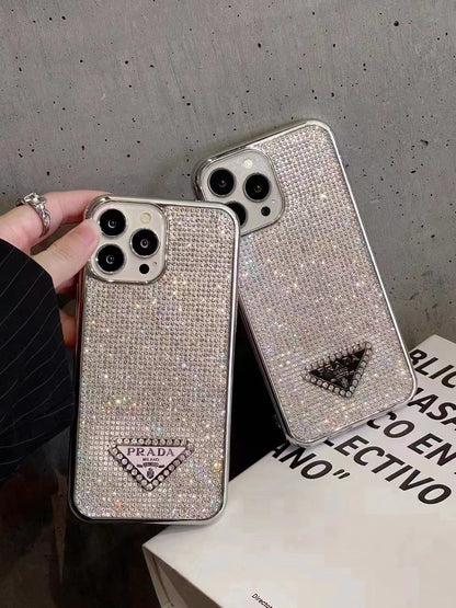 'So Glam" Milano Diamante iPhone Case