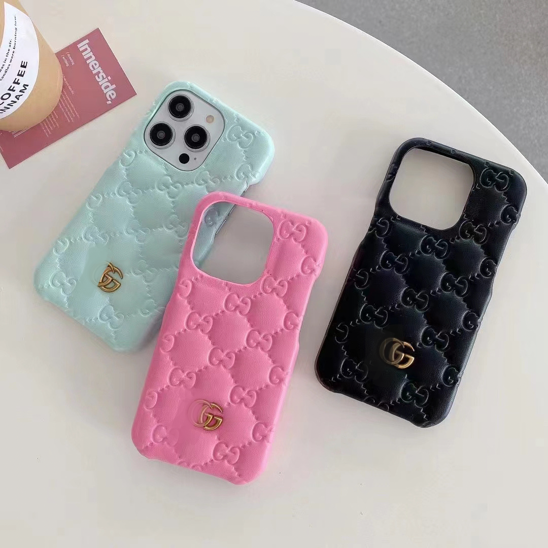 Embossed G iPhone Case