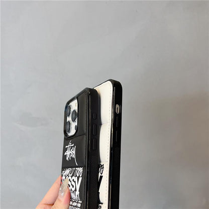 Streetwear Stussy Style  Puffy iPhone case