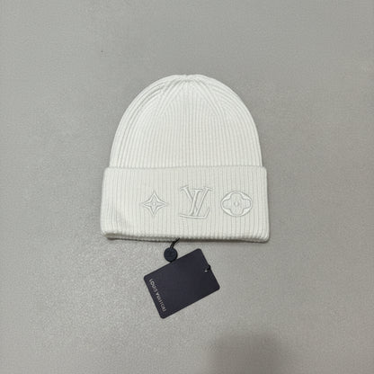 Monogram Wool Beanie Hat