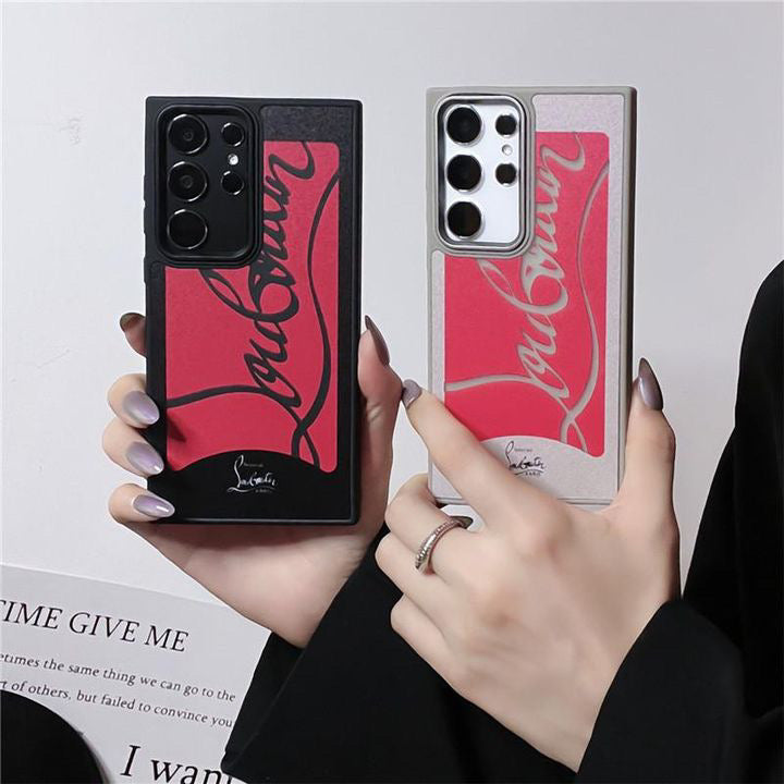 Signature Logo Red Bottom Samsung Case – Cop This Case Signature Logo Red Bottom Samsung Case – Cop This Case