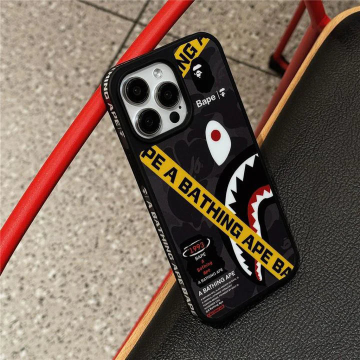 Side design Sad Face iPhone Case