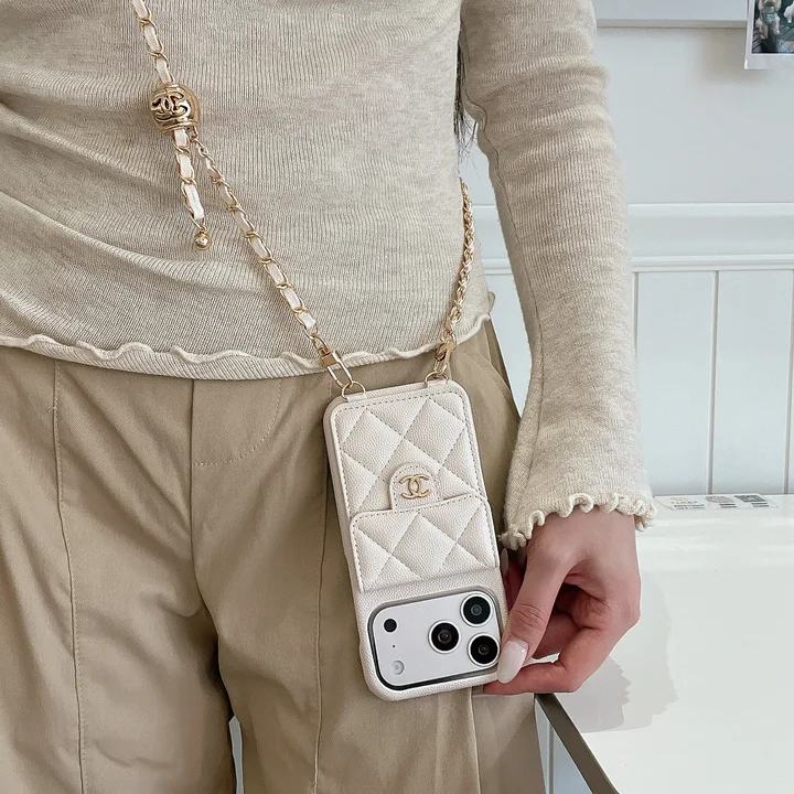 Luxury Quilted iPhone Case With Chain