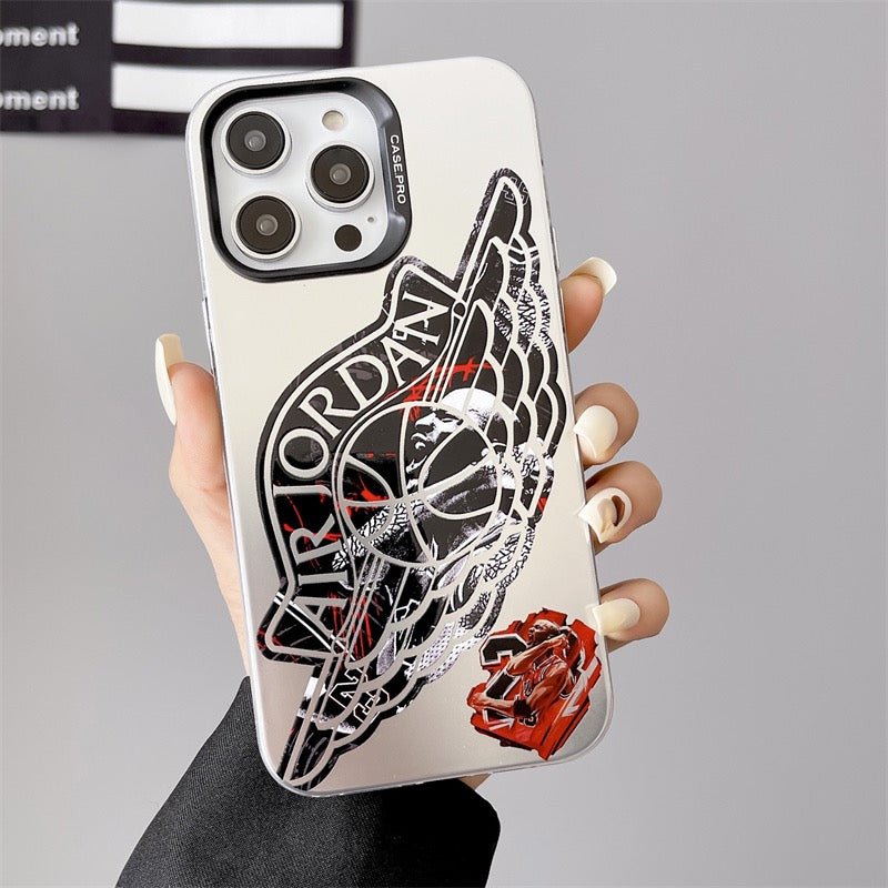 Metallic Basketball iPhone Case