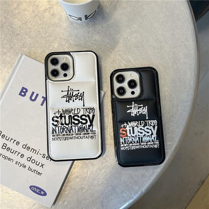 Streetwear Stussy Style  Puffy iPhone case