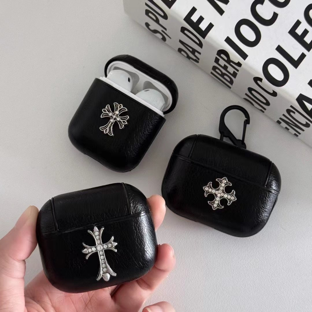 Leather look Cross  AirPod Case