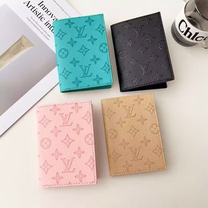 Luxe Soft Monogram Passport Holder
