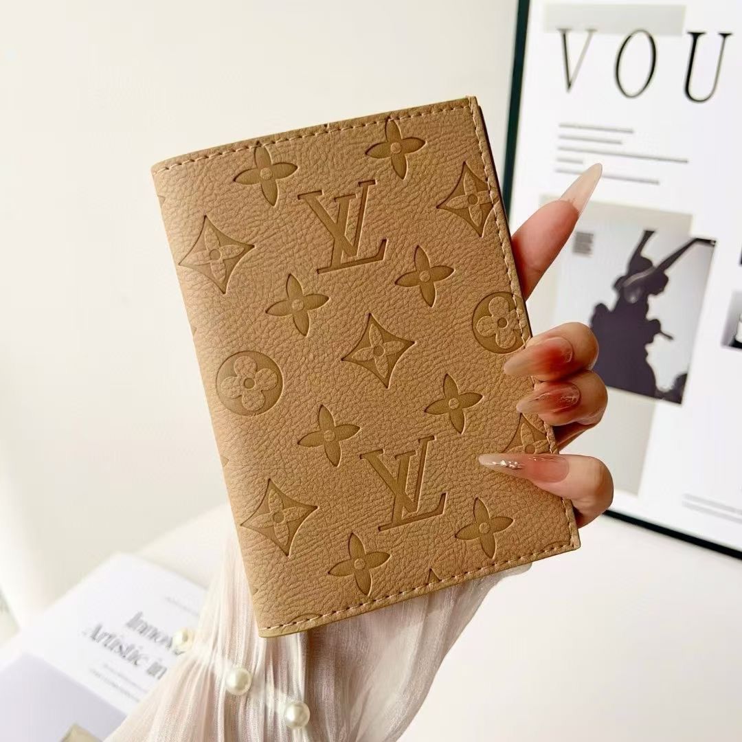 Luxe Soft Monogram Passport Holder