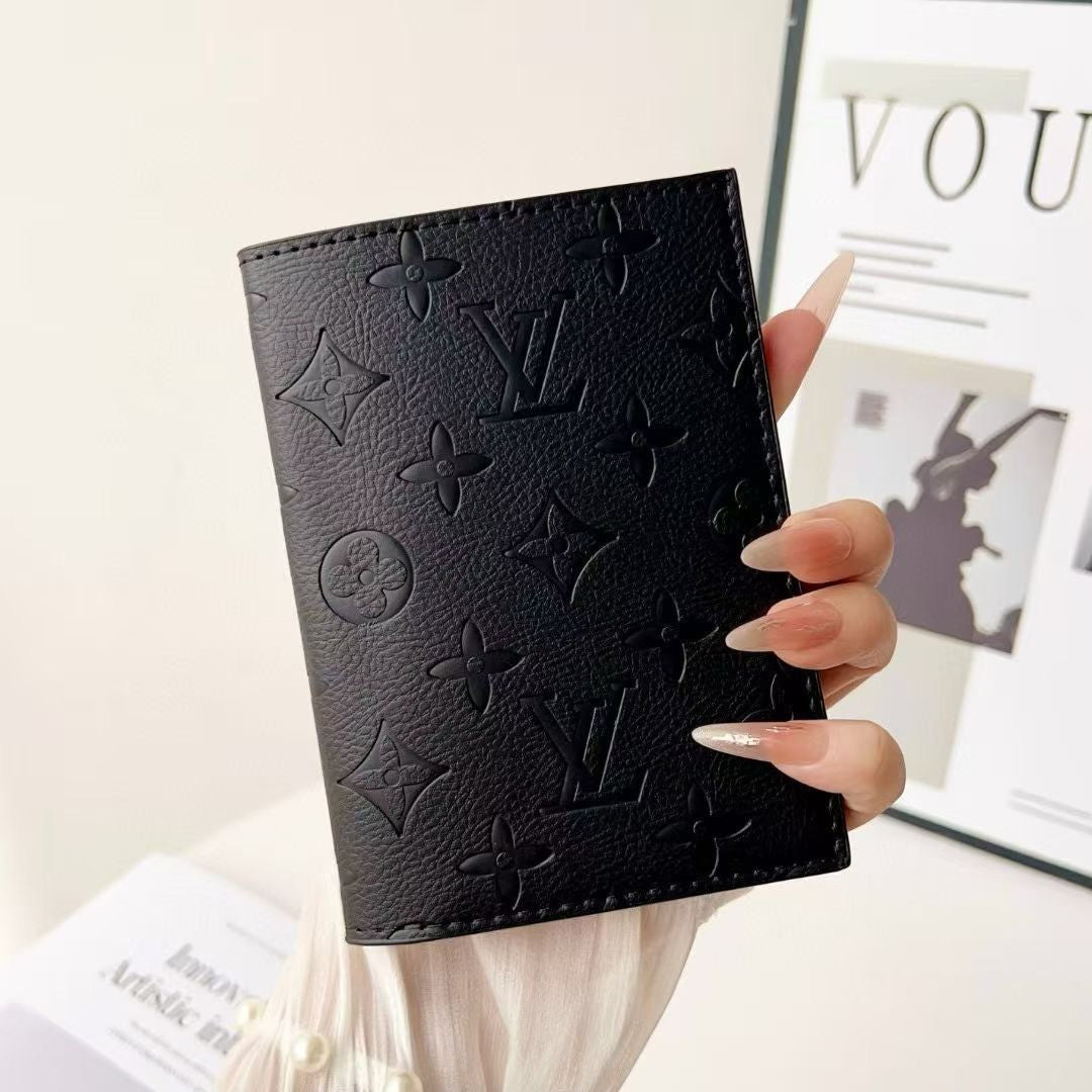 Luxe Soft Monogram Passport Holder