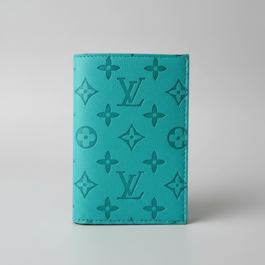 Luxe Soft Monogram Passport Holder