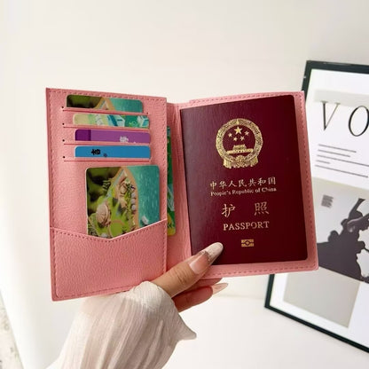 Luxe Soft Monogram Passport Holder