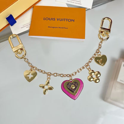 My Heart Bag Charm Key Holder