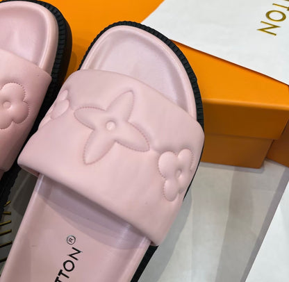 Monogram Comfort Mules