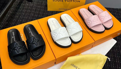 Monogram Comfort Mules