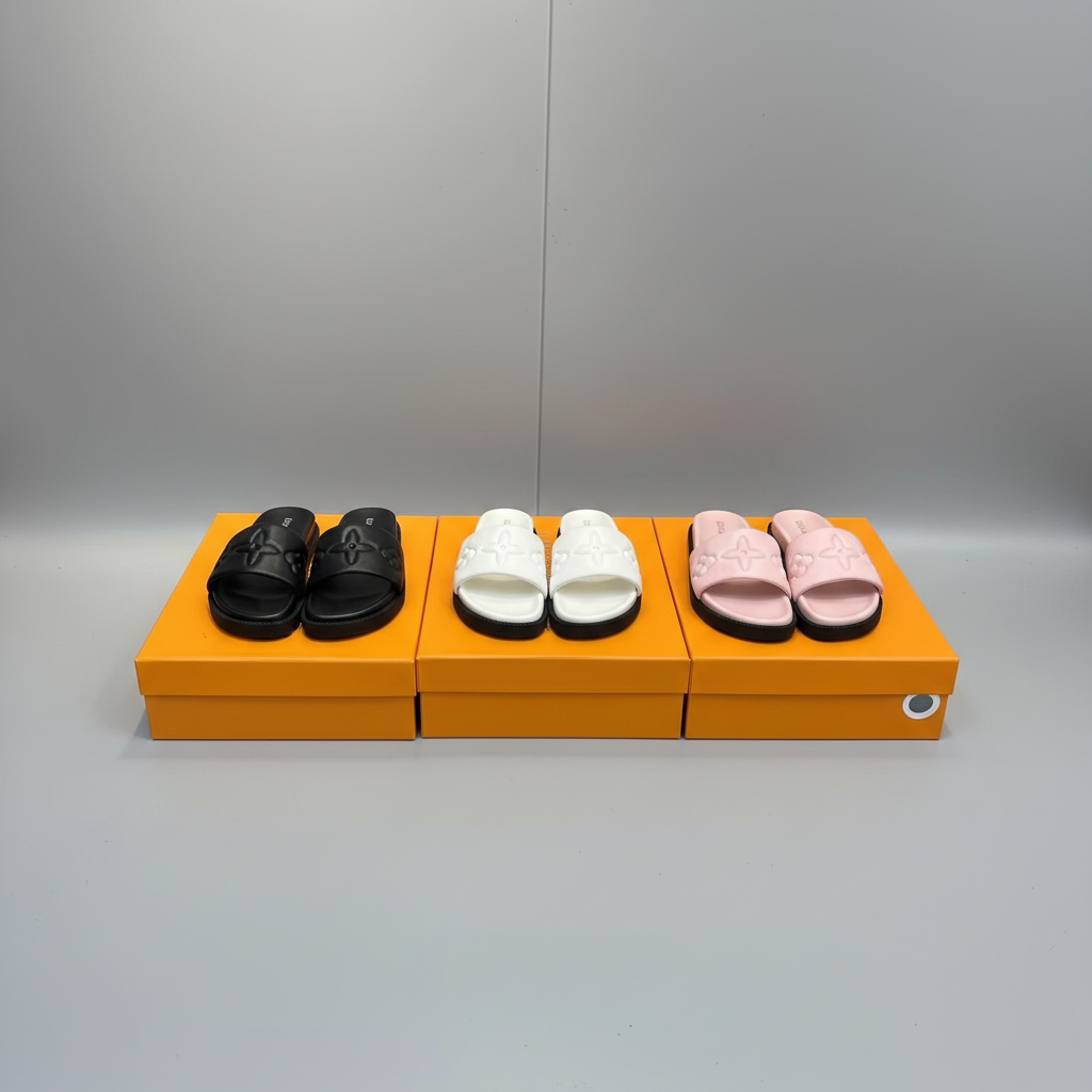 Monogram Comfort Mules