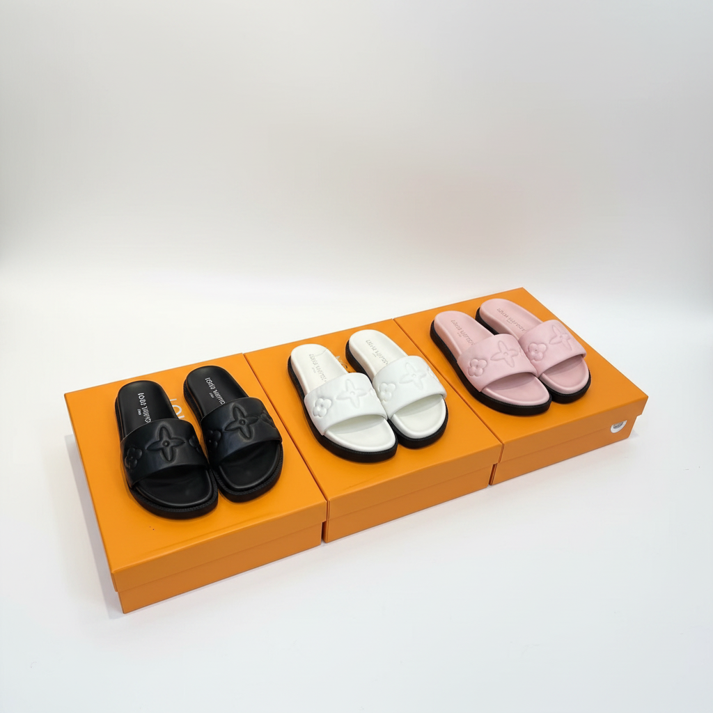 Monogram Comfort Mules