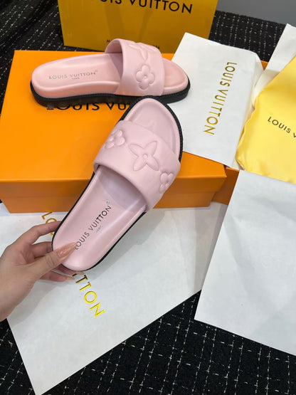 Monogram Comfort Mules
