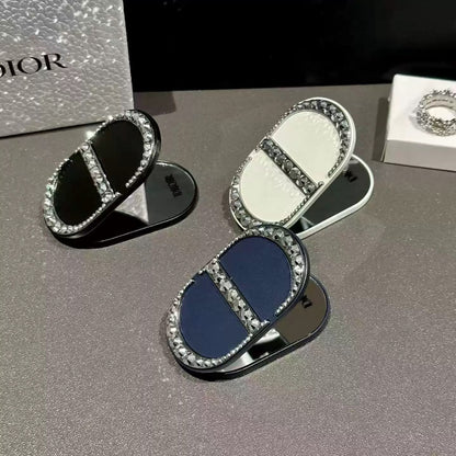 Luxury Designer Sparkling Mirror Phone Stand