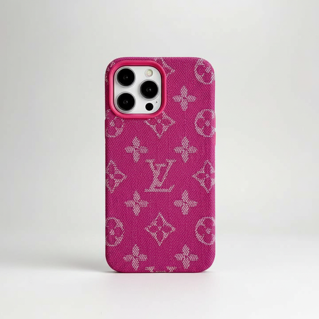 Monogram Denim MagSafe Phone Case