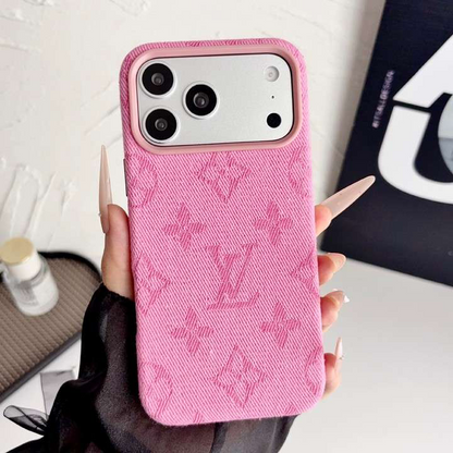 Monogram Denim MagSafe Phone Case