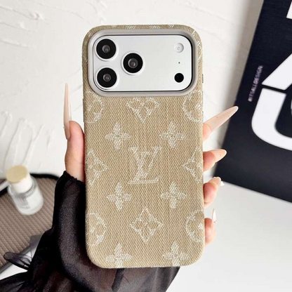 Monogram Denim MagSafe Phone Case