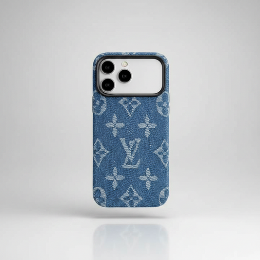 Monogram Denim MagSafe Phone Case