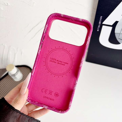 Monogram Denim MagSafe Phone Case