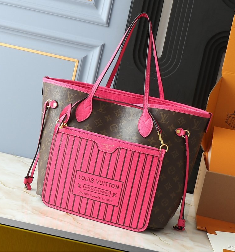 Neverfull Bag - Inside Out Pink