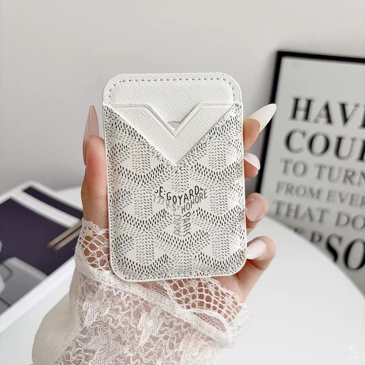Patterned MagSafe Card Holder