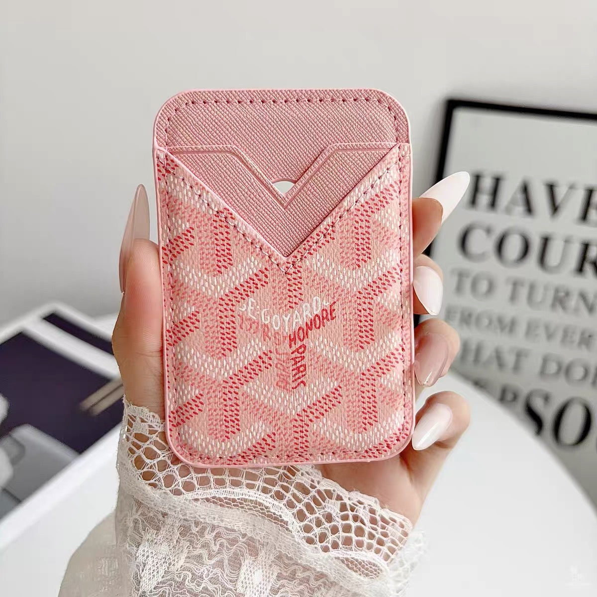 Patterned MagSafe Card Holder