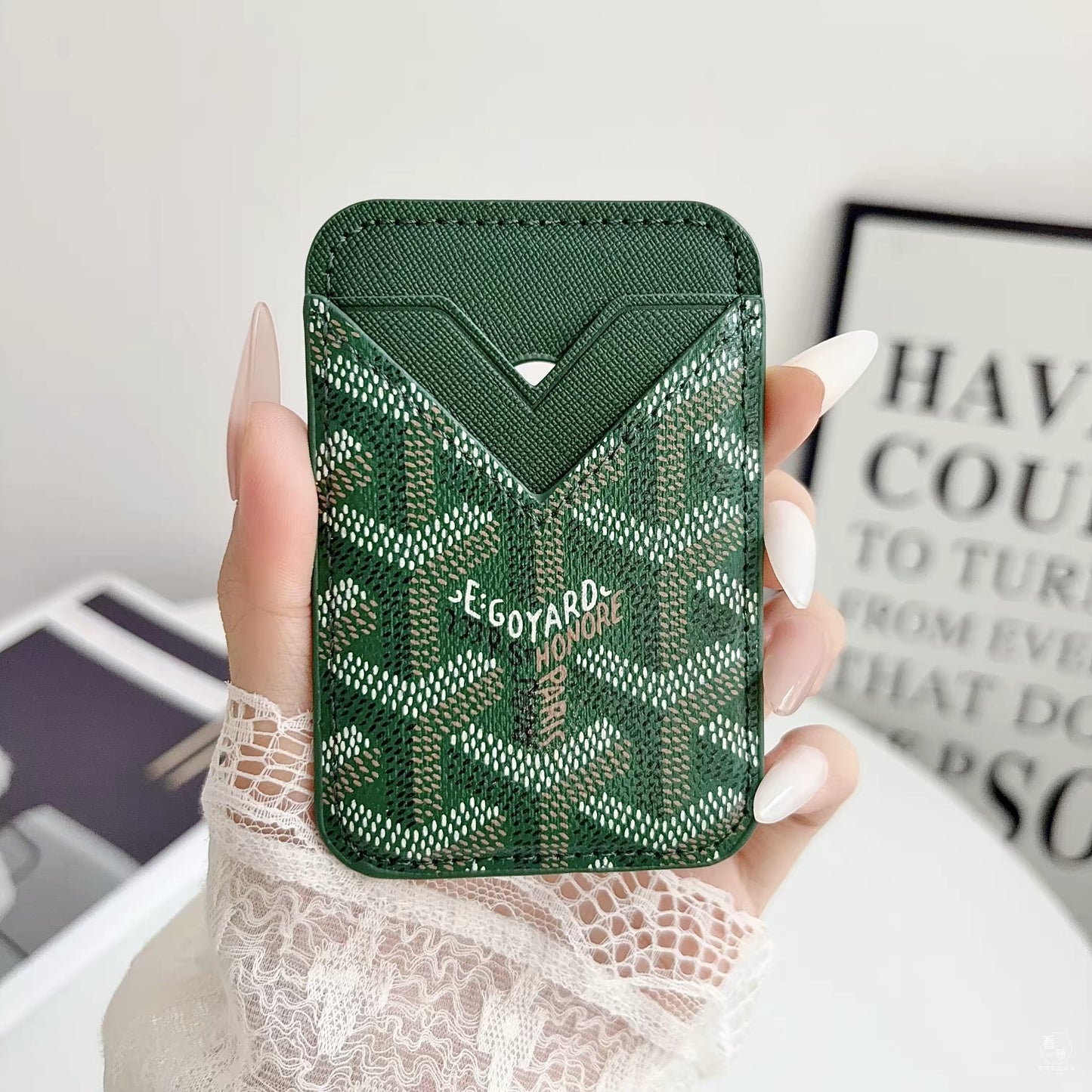 Patterned MagSafe Card Holder