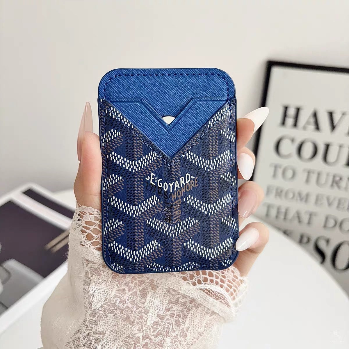 Patterned MagSafe Card Holder