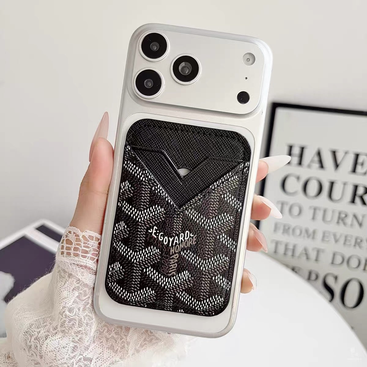 Patterned MagSafe Card Holder