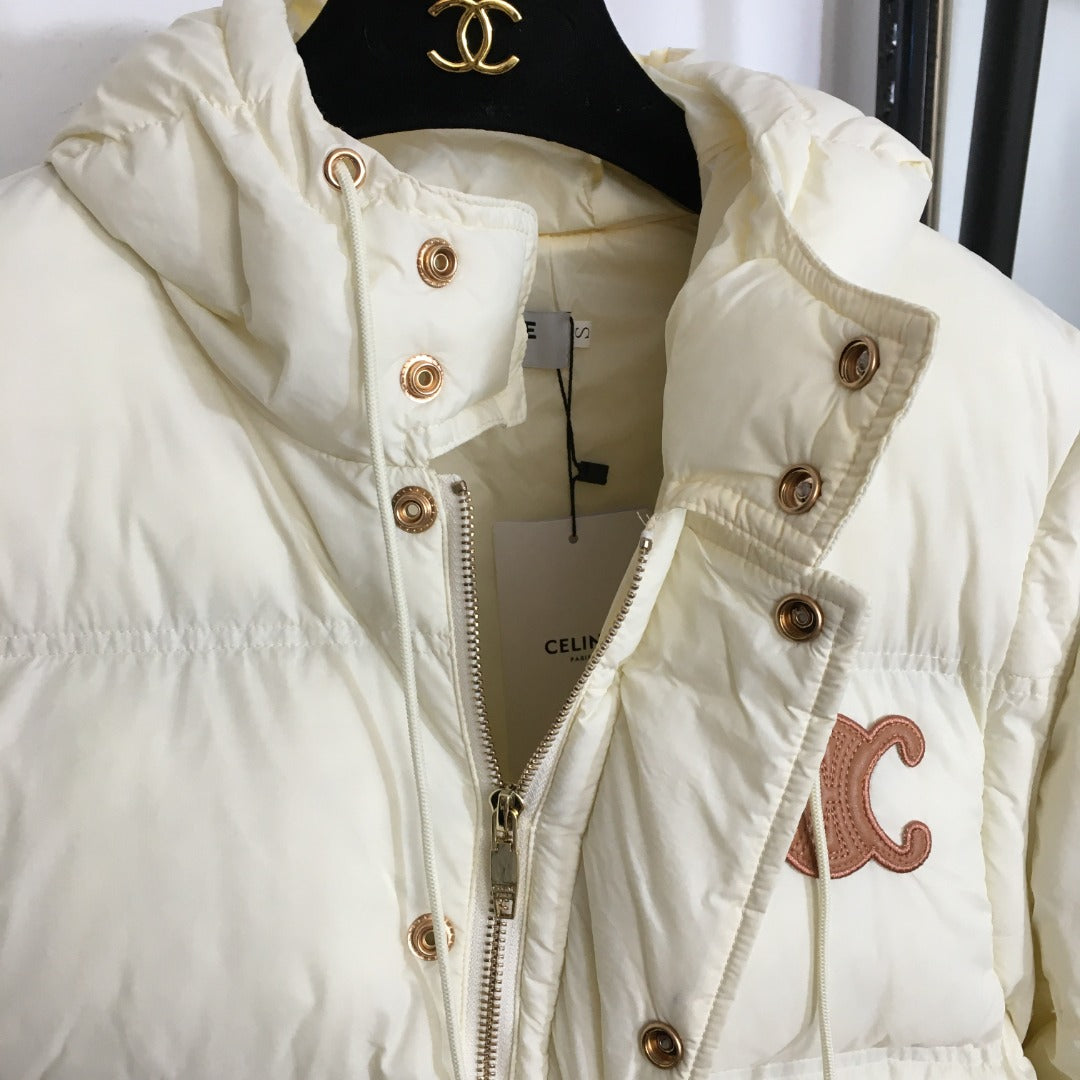 2-in-1 Luxe Triomphe Puffer Jacket | Zip-Off Sleeves