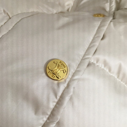 Luxe Triomphe Longline Puffer Jacket