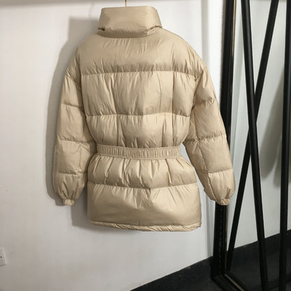 Luxe Triomphe Longline Puffer Jacket
