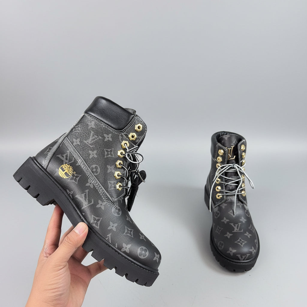 Monogram Collaboration  Timberland  Boots - Black