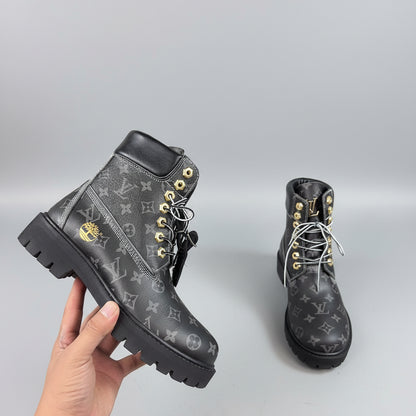 Monogram Collaboration  Timberland  Boots - Black