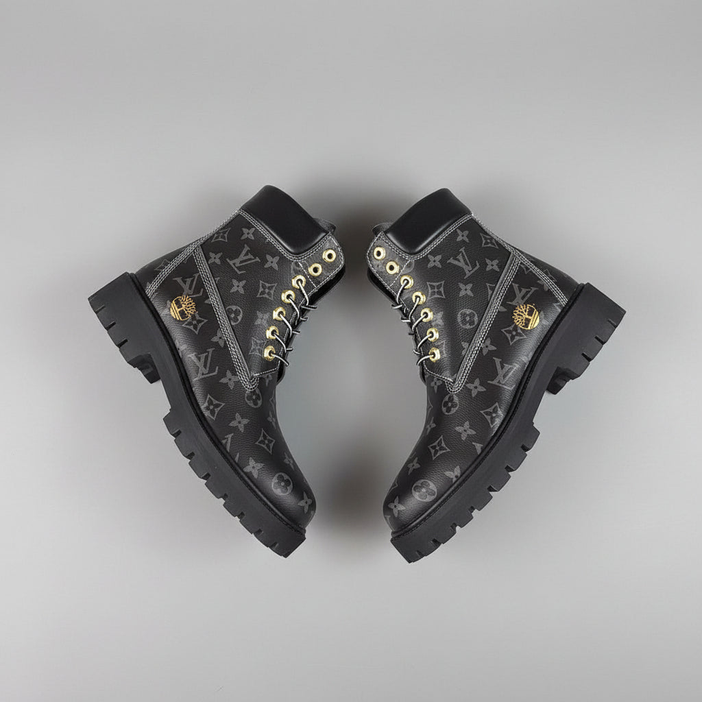 Monogram Collaboration  Timberland  Boots - Black