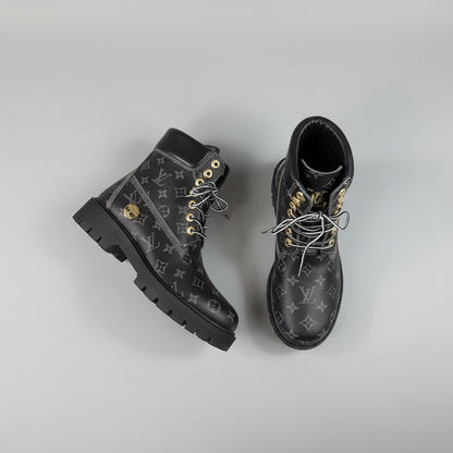 Monogram Collaboration  Timberland  Boots - Black