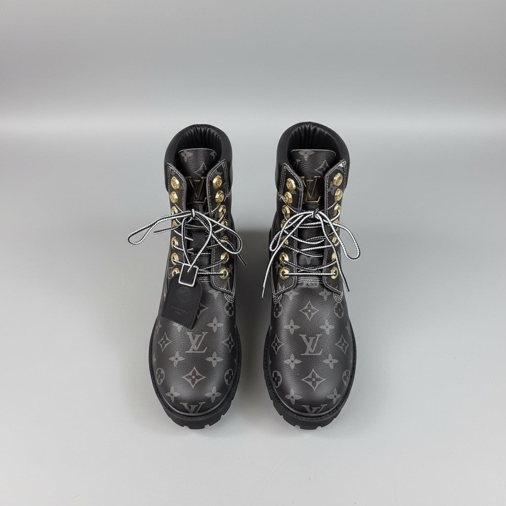 Monogram Collaboration  Timberland  Boots - Black