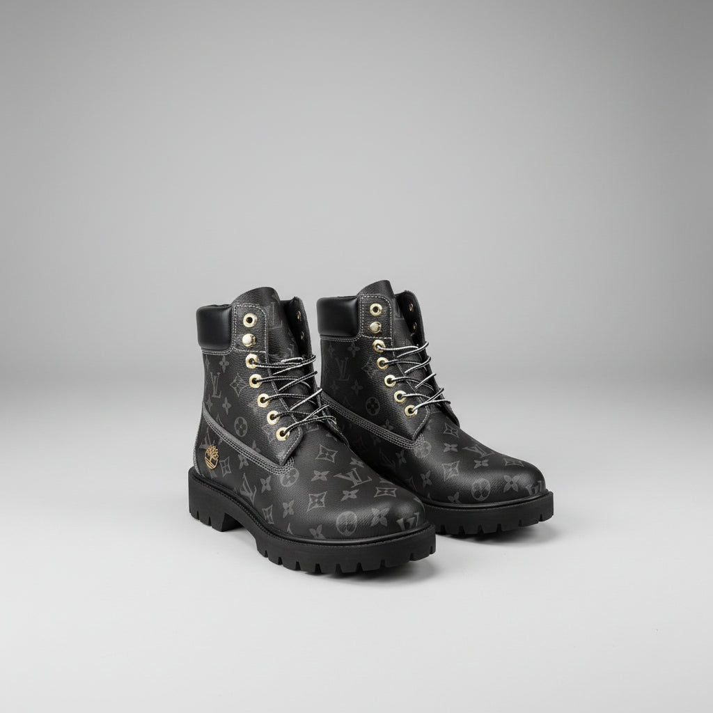 Monogram Collaboration  Timberland  Boots - Black