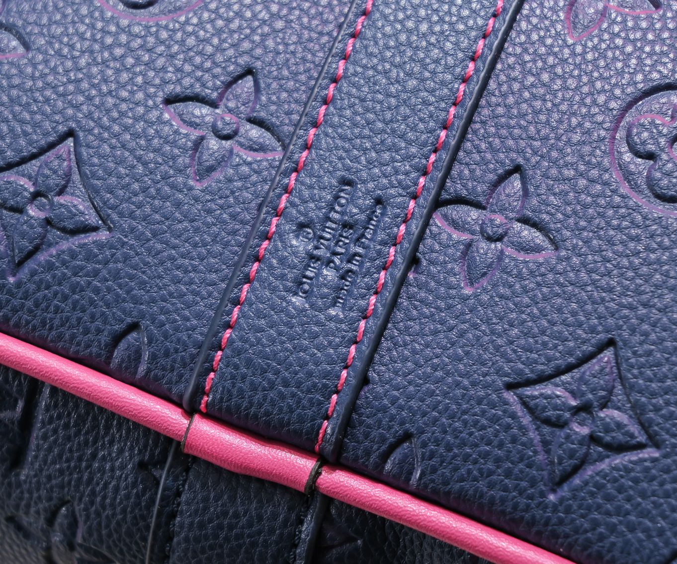 Keepall 50 Travel Bag Blue Pink