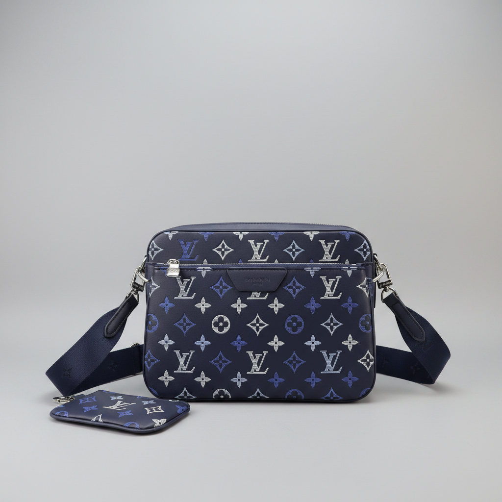 Trio Messenger Bag -Shadow