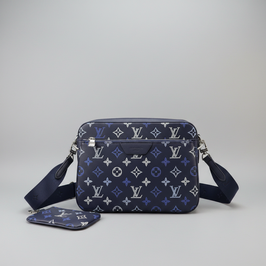 Trio Messenger Bag -Shadow