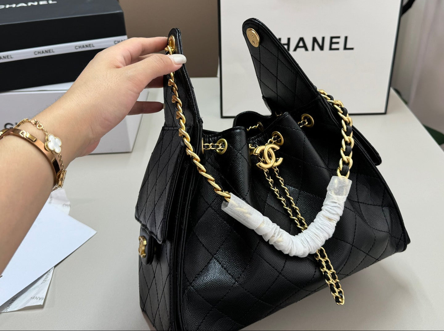 Leather 25 Mini Bag