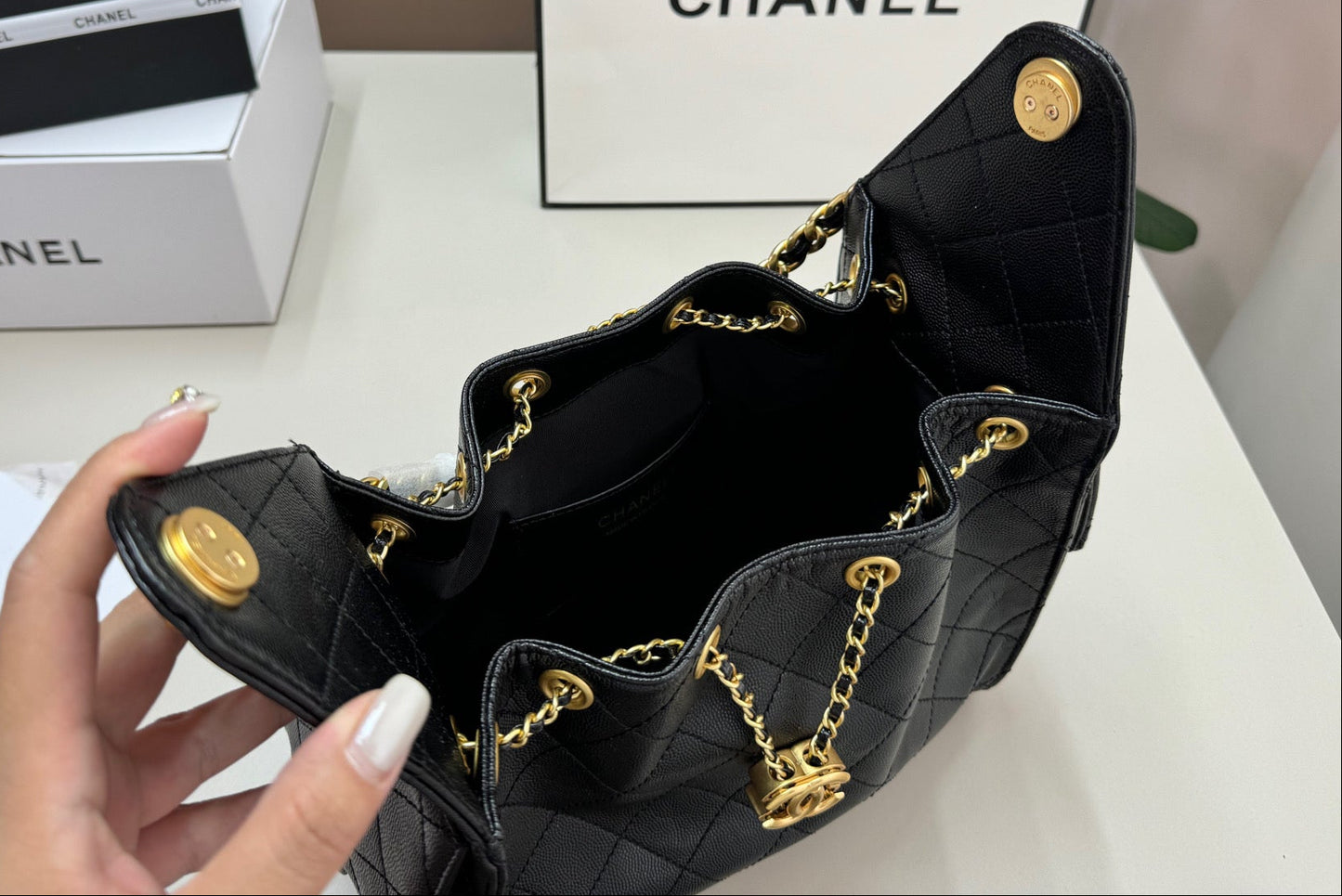 Leather 25 Mini Bag