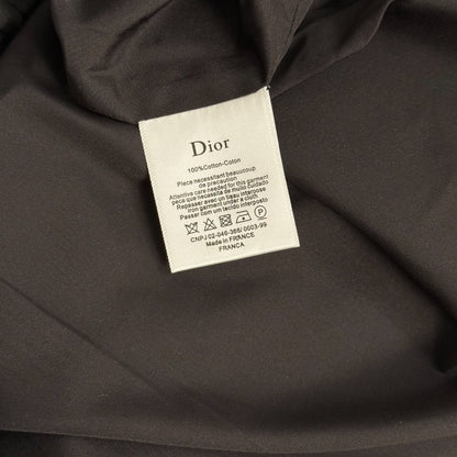 Luxe D Oblique Longline Puffer Jacket - Black
