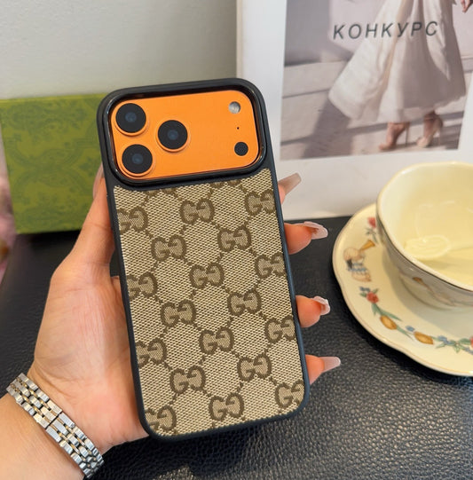 GG Luxury Designer MagSafe iPhone Case